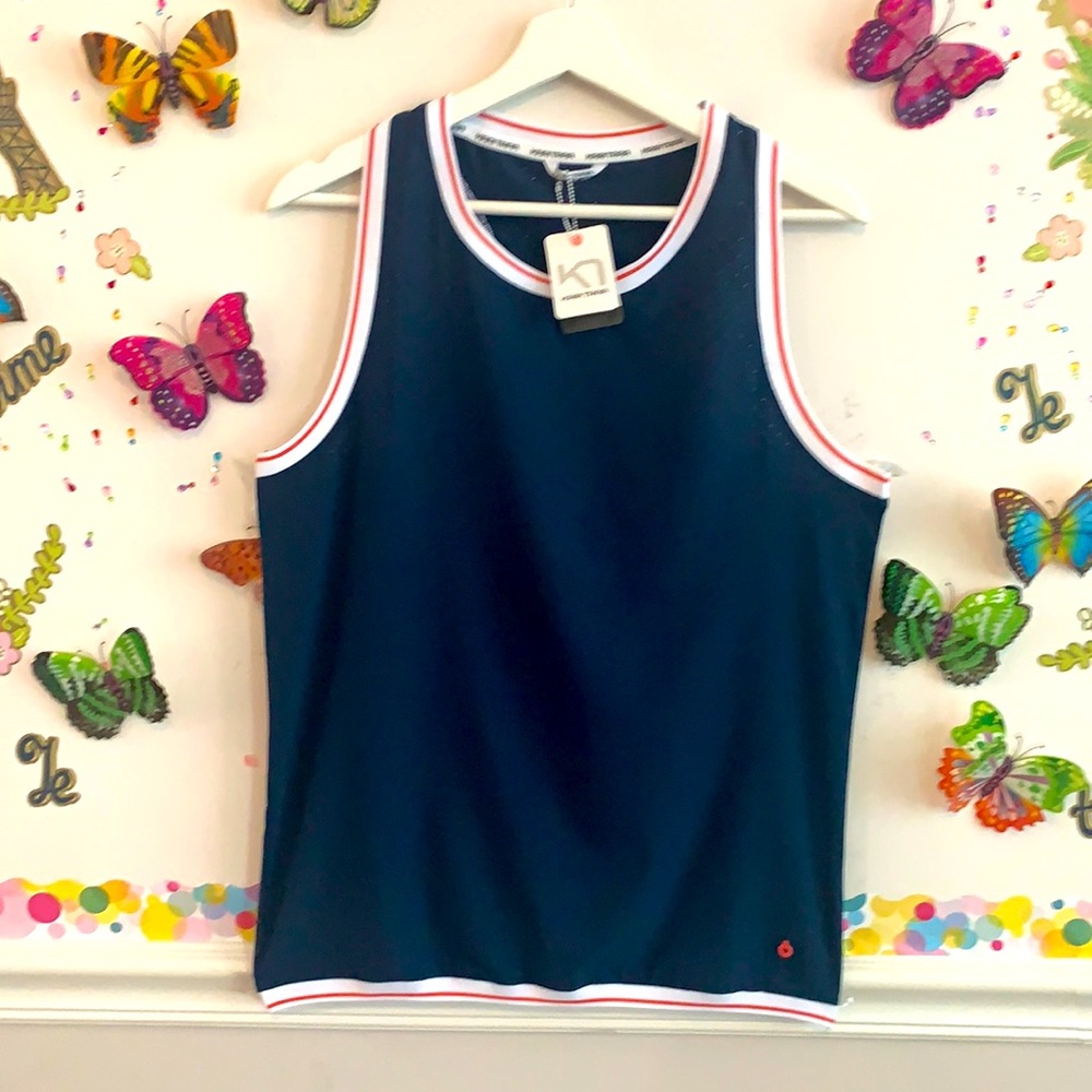 🦋Kari Traa ❤️❣️great tank tops 💕navy blue ❤️⭐️⭐️💖💜🦋🦋